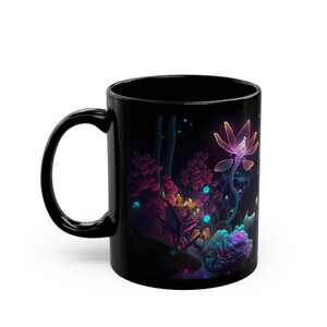 Alien Botanicals 11oz Black Mug