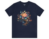 Mystical Flower Unisex Jersey T-Shirt