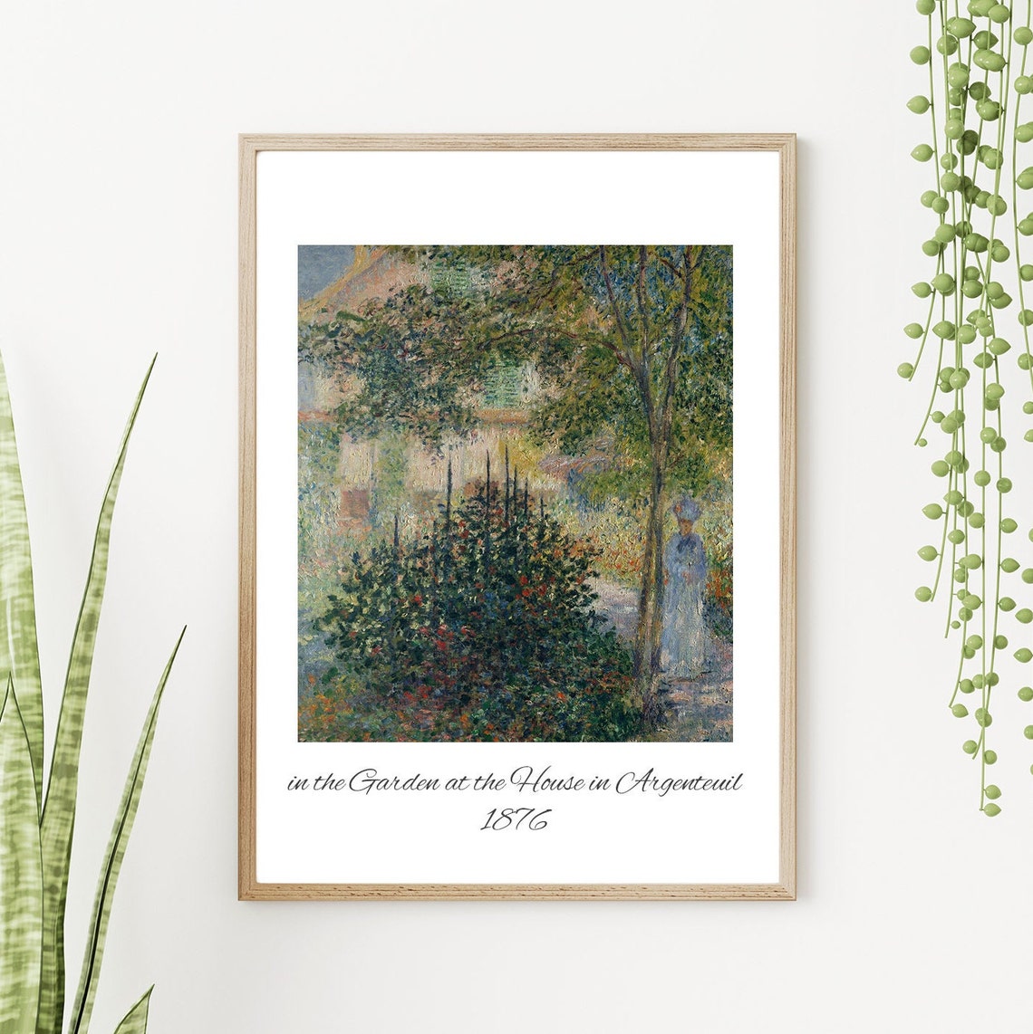 Claude Prints FRAMED 3 Piece Wall Art Framed Etsy