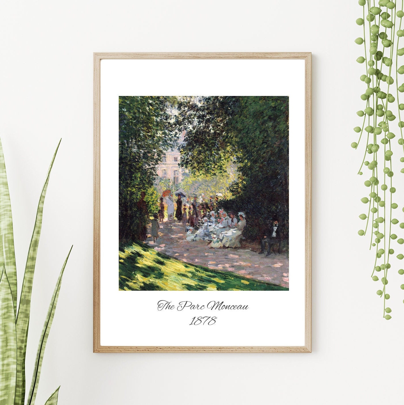 Claude Prints FRAMED 3 Piece Wall Art Framed Etsy