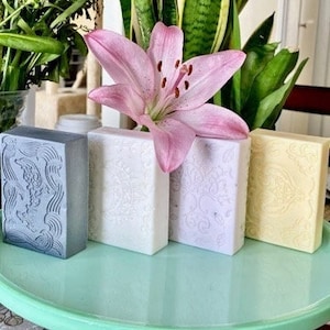 Shea Butter Organic Handmade Bar Soap| All-Natural| Scented with Essential Oils| Party Favors| Unisex|