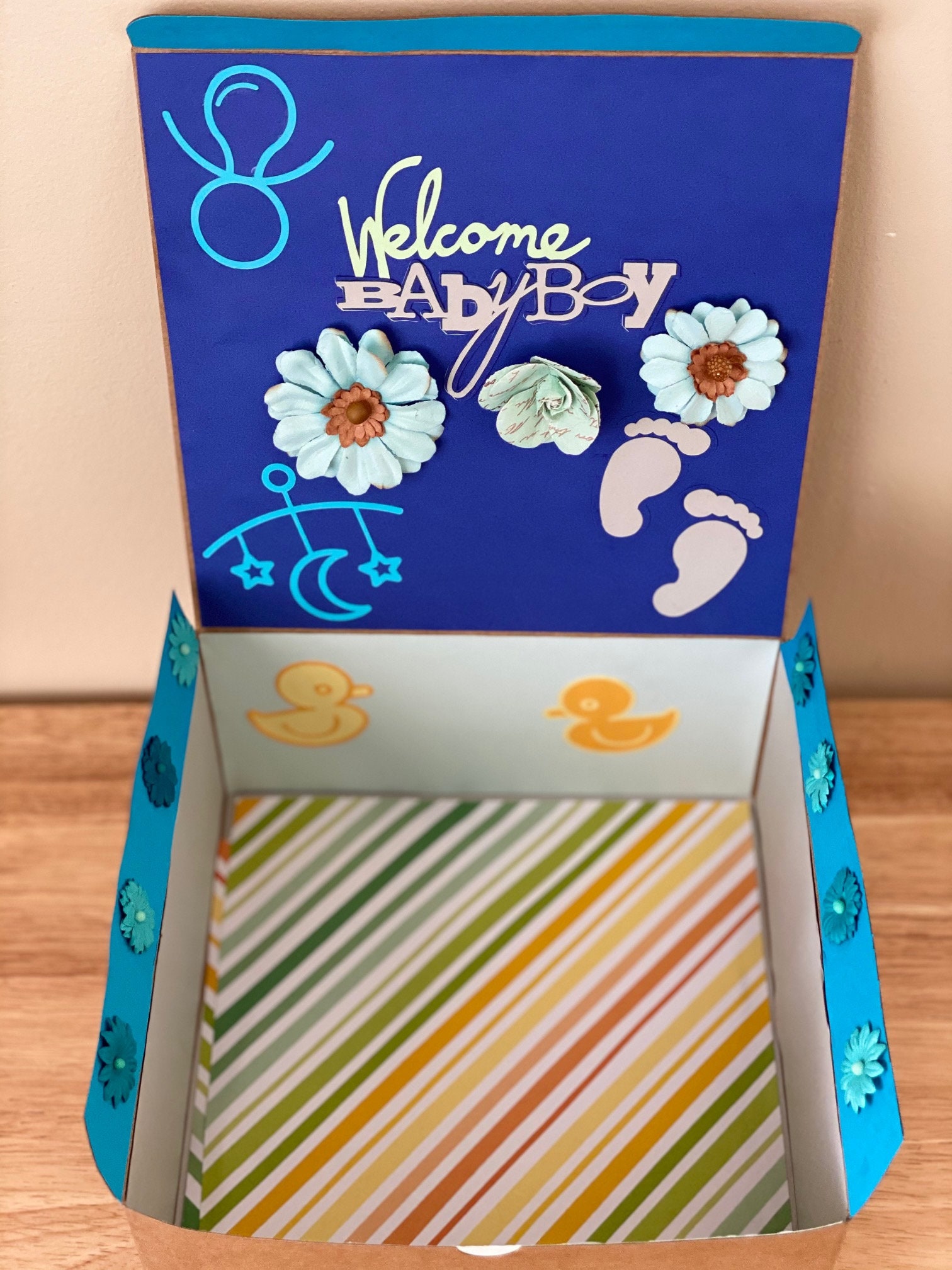 Sorpresa Personalizado Baby Boy Box Etsy