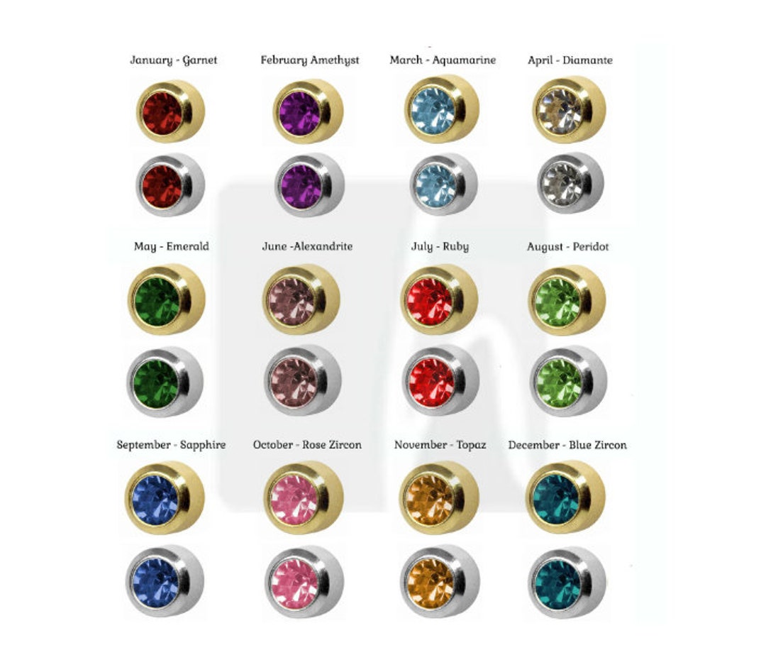 Caflon 2024 titanium studs