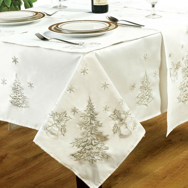 Christmas Tablecloth Etsy UK