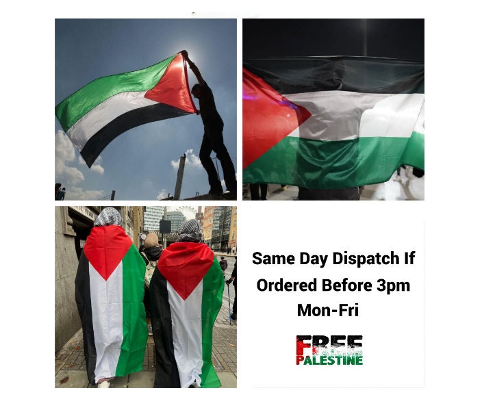 90x150cm Flagge von Palestinian Palästina Flagge Polyester Banner