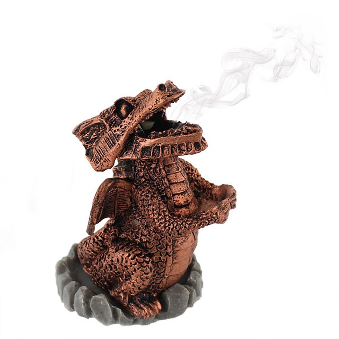Red Dragon Incense Cone Holder Burner Etsy UK