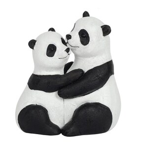 Bubu und Dudu Panda Kawaii ein zwei Panda Hobbys Cartoon Bär Tiere
