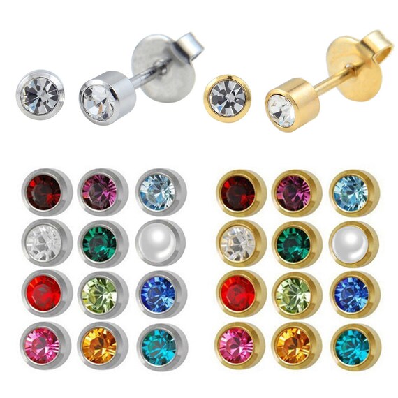 Caflon 2024 birthstone earrings