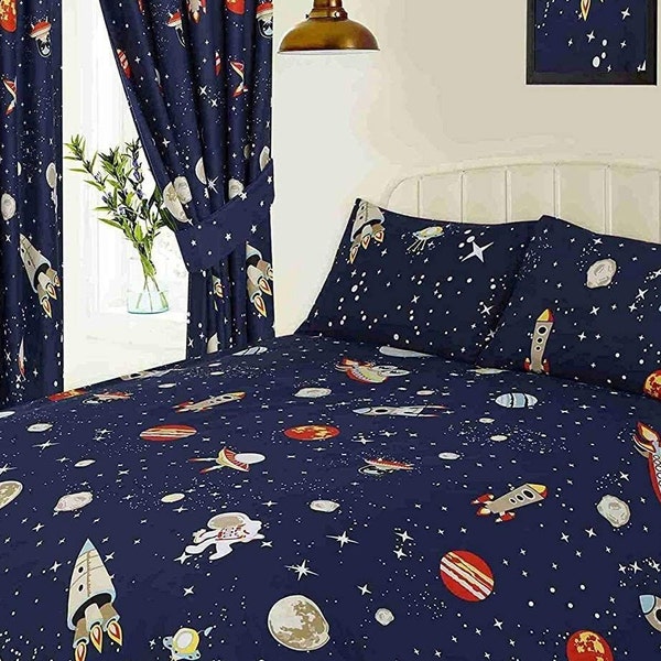 Galaxy Bedding Set Etsy