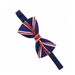 Union Jack Flag Blue Red White Satin Feel Fancy Dress Jubilee Party Bow Neck Tie