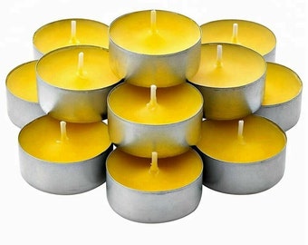Chatsworth Outdoor Camping Vacances Citronnelle Encens 12 Pack Tealights Jardin InsectIfuge Anti-moustiques