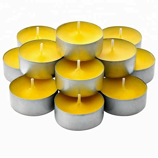 Chatsworth Outdoor Camping Vacances Citronnelle Encens 12 Pack Tealights Jardin InsectIfuge Anti-moustiques