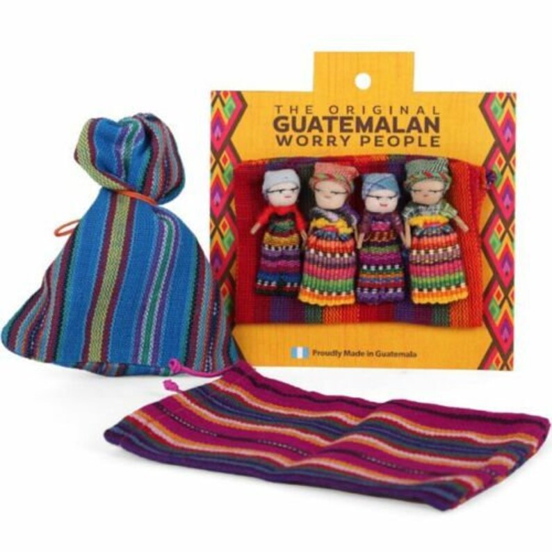 handmade worry dolls