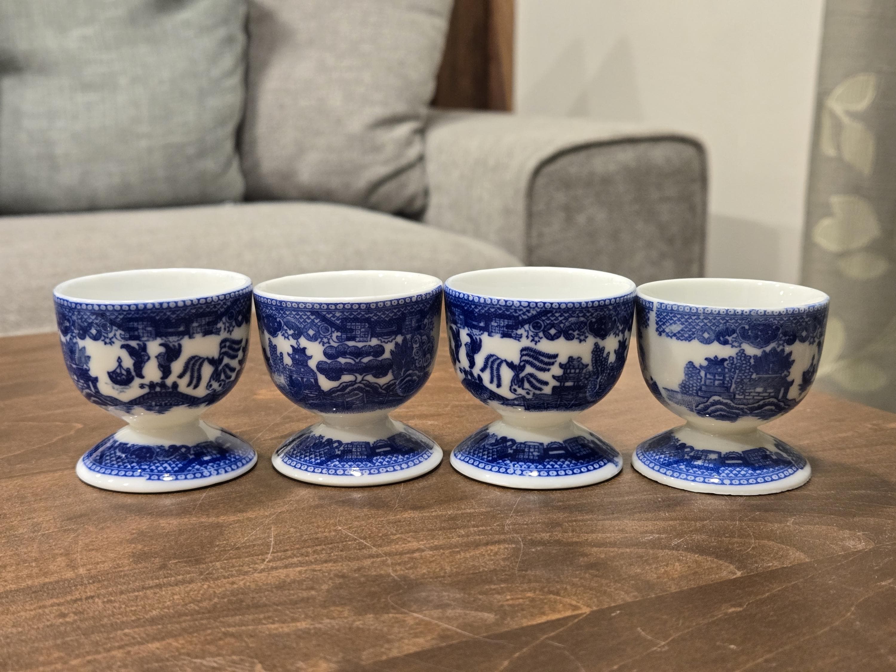 Antique Porcelain Egg Cups - Etsy