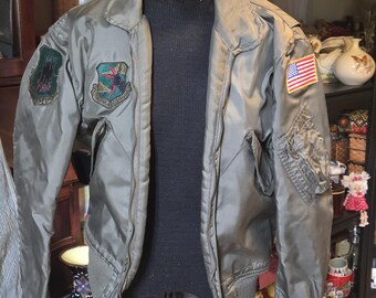 Vintage 1986 Alpha Industries CWU-36/P Flight Jacket F-104