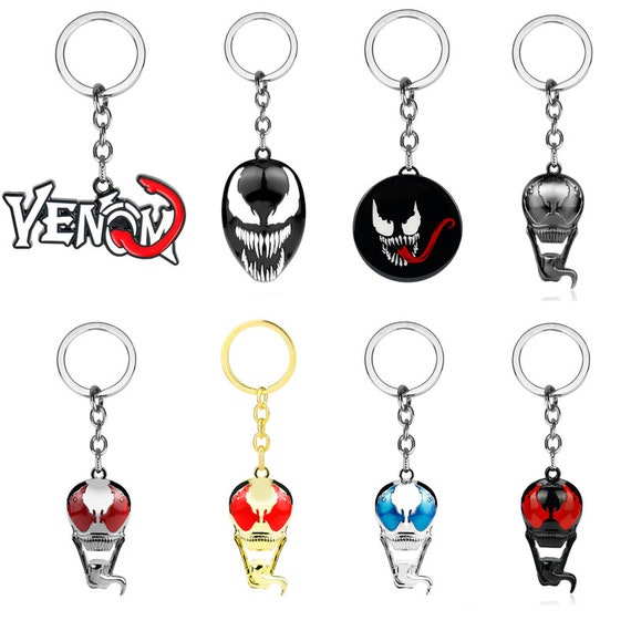 New Marvel Comics Superhero Venom Alloy Key Chains Keychain Keyfob Keyring