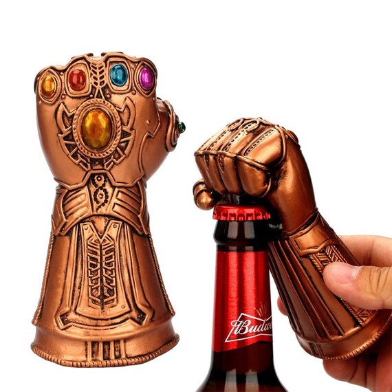 2019 Newest Thanos Glove Bottle Opener Beer Bottle Opener Best Gift For All Marvel Fans Marvel The Avengers 4: Endgame Bottle Cap Opener