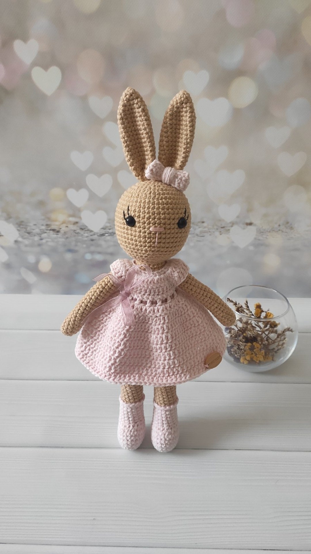 Bunny,handmade, Gifts for Girls,for Baby Girl,amigurumi,hand Made ...