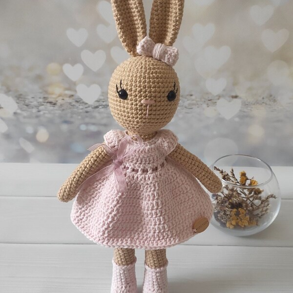 Bunny,handmade, Gifts for Girls,for Baby Girl,amigurumi,hand Made ...