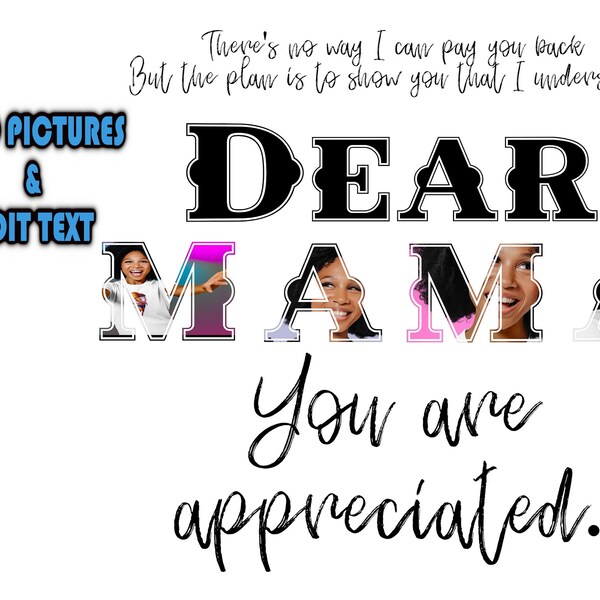 Dear Mama You Are Appreciated 2pac Shirt Etsy