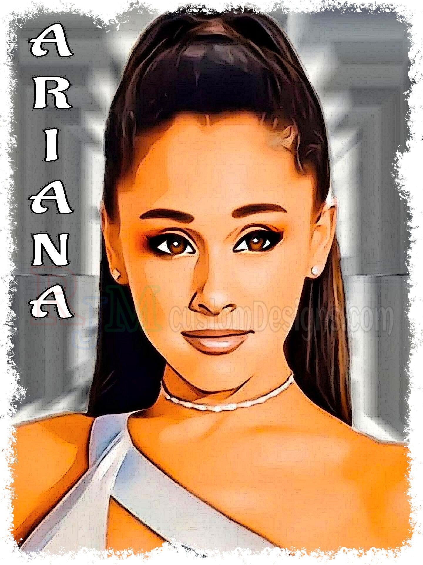 Digital Prints Ariana Grande Png Svg DTF Animated DTG Sublimation ...