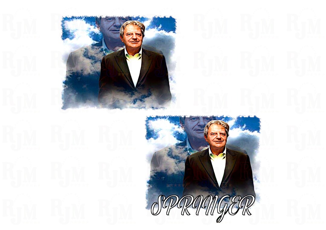 Jerry Springer PNG Jerry Springer Shirt Print Rest in Peace Jerry