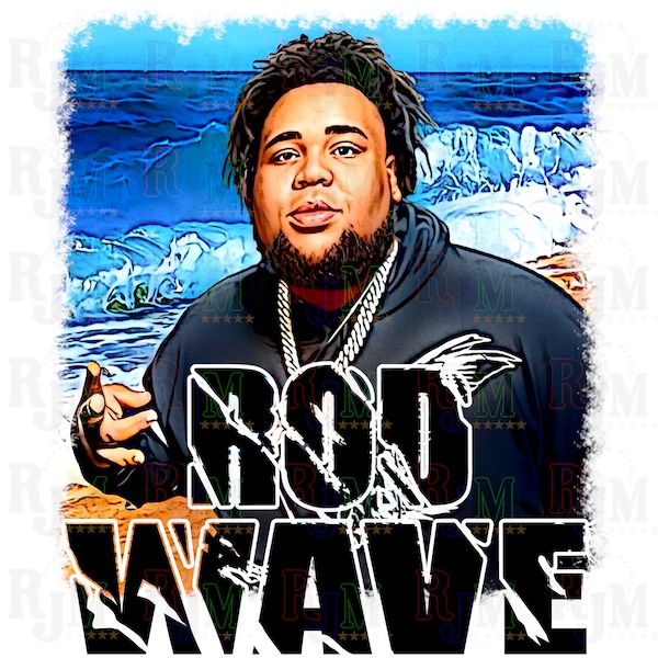 Rod Wave PNG | Rod Wave Shirt Print | Rod Wave Hoodie Print | Rod Wave Tumbler | Rod Wave Sublimation | Digital download