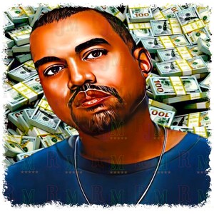 Kanye West PNG Kanye West Shirt Print animated Kanye Png - Etsy
