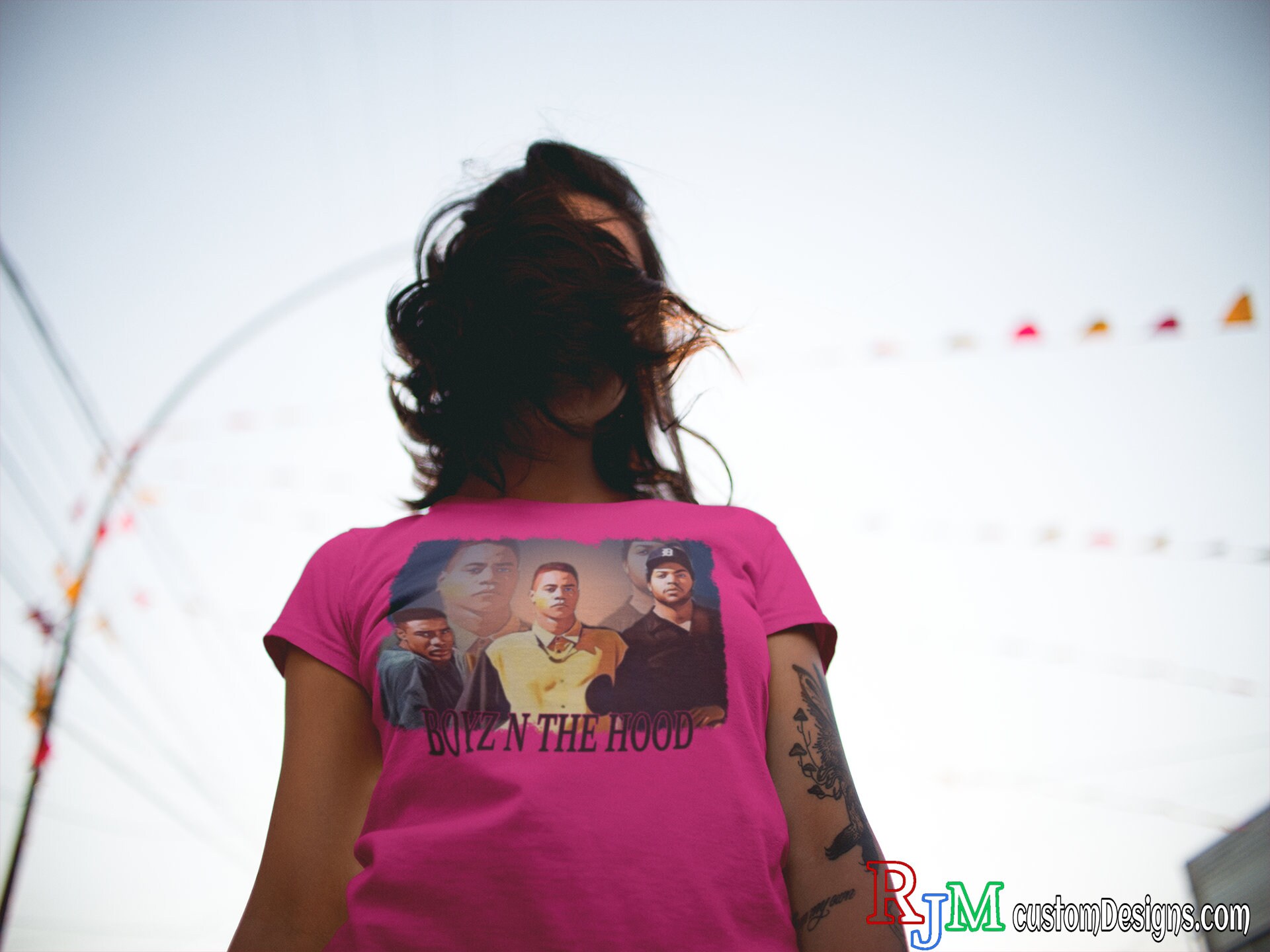 pink boyz in the hood shirt