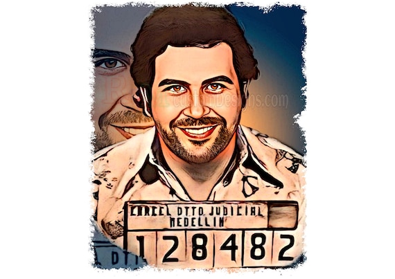 Pablo Escobar PNG Stampa camicia Pablo Stampa Escobar
