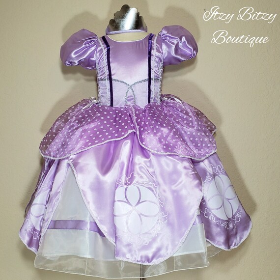 sofia the first dress for 1 year old