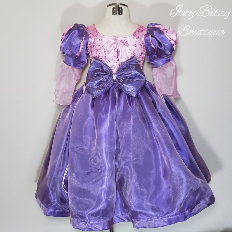 Tangled Rapunzel Dress for Costume Birthday or Photo Shoot. - Etsy