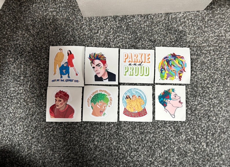 Waterparks Vinyl Sticker Set Etsy