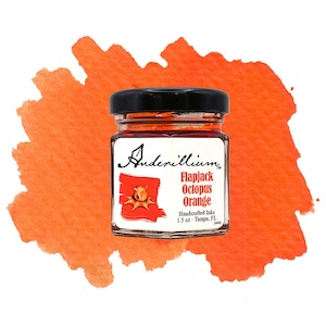 Anderillium Flapjack Octopus Orange Fountain Pen Ink