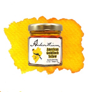 Anderillium American Goldfinch Yellow Fountain Pen Ink