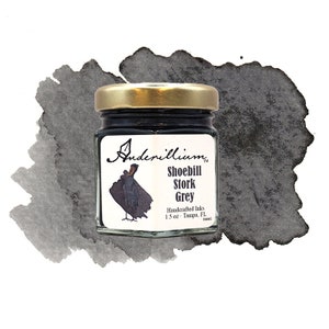 Anderillium Shoebill Stork Grey Fountain Pen Ink