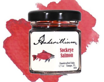 Anderillium Sockeye Lachs Füllfederhalter Tinte