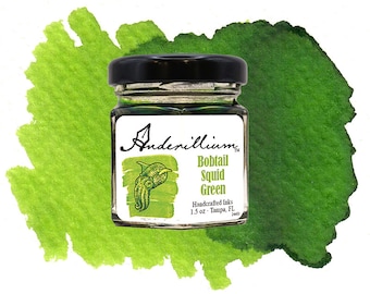 Inchiostro per penna stilografica Anderillium Bobtail Squid Green