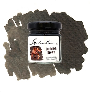 Caneta-tinteiro Anderillium Cuttlefish Brown Tinta para Caneta