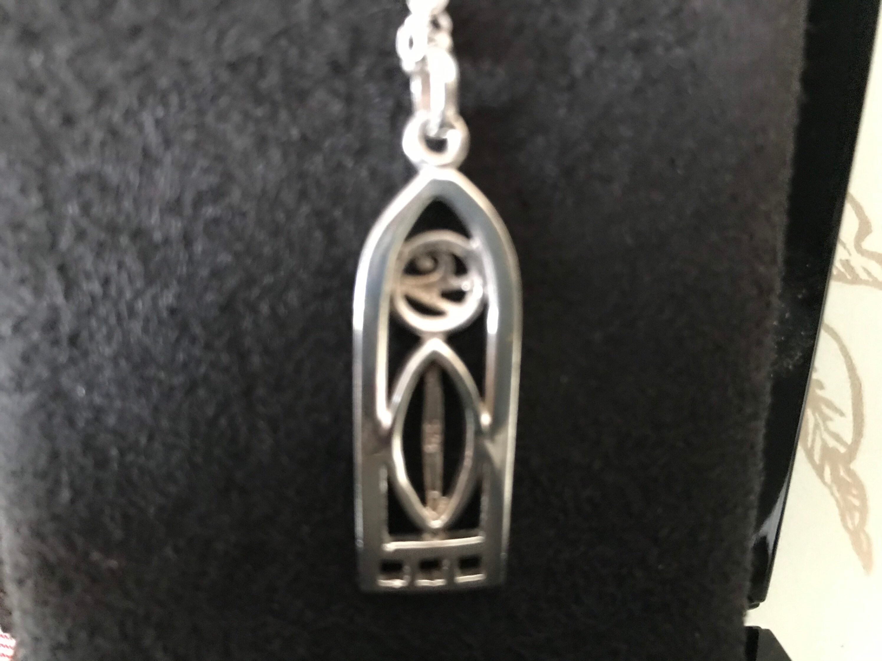 Sterlingsilber Charles Rennie Mackintosh Armband Box