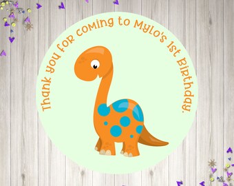 Dinosaur Stickers Etsy