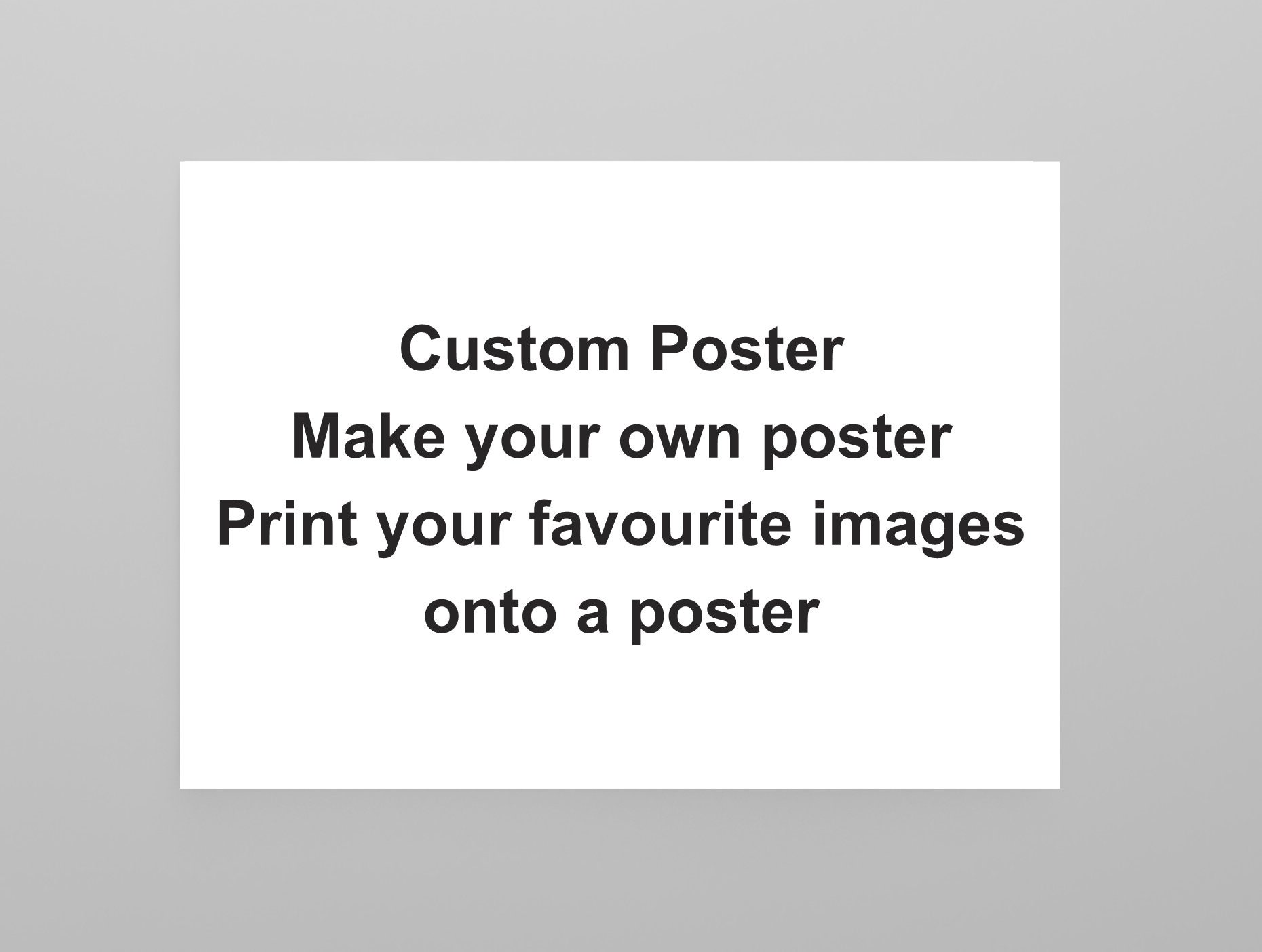 Custom Poster Printing Quality Custom Poster Printing Etsy Australia