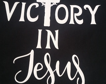 Sieg in Jesus Tshirt