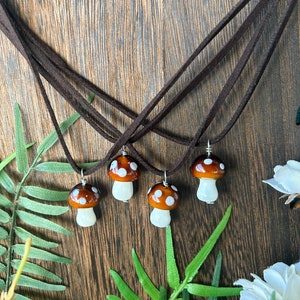Little mushroom pendant