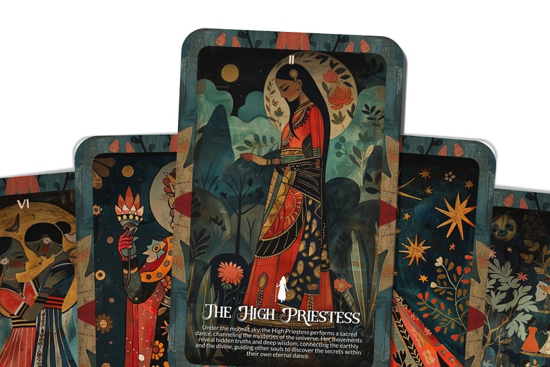 The Eternal Dance Tarot - 22 Major Arcana - A Unique Spiritual Journey