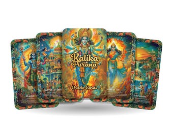 Shiv-kali Oracle Cards | 24 Hindu Deity Guidance Cards | Shiva