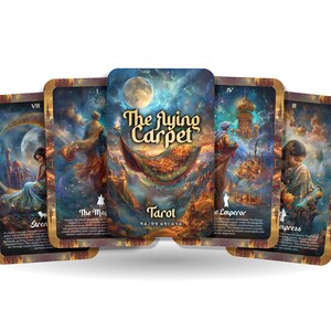 Tarot El Viaje Épico - 22 Arcanos Mayores - Un viaje espiritual único - Embárcate en misiones heroicas inspiradas en epopeyas antiguas.