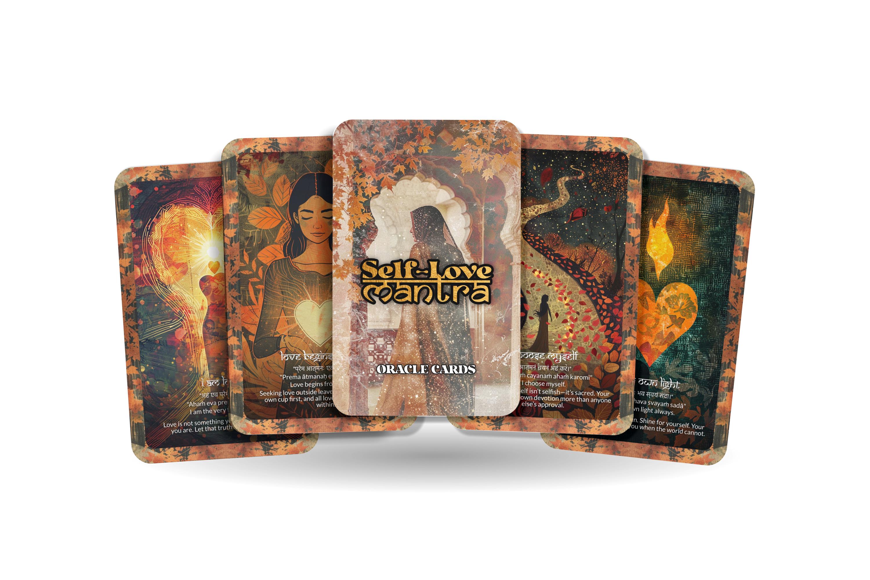 Self-love Mantra – A Worthiness Oracle Deck – 22 Oracle Cards ...