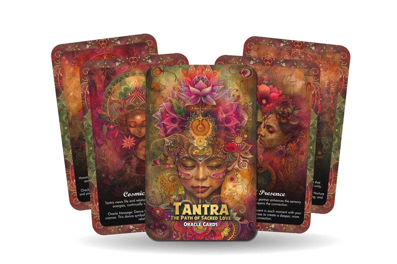 Tantra - The Path of Sacred Love - Oracle Cards - A unique spiritual journey - Delving into ancient practices, unlocking profound wisdom and image 6