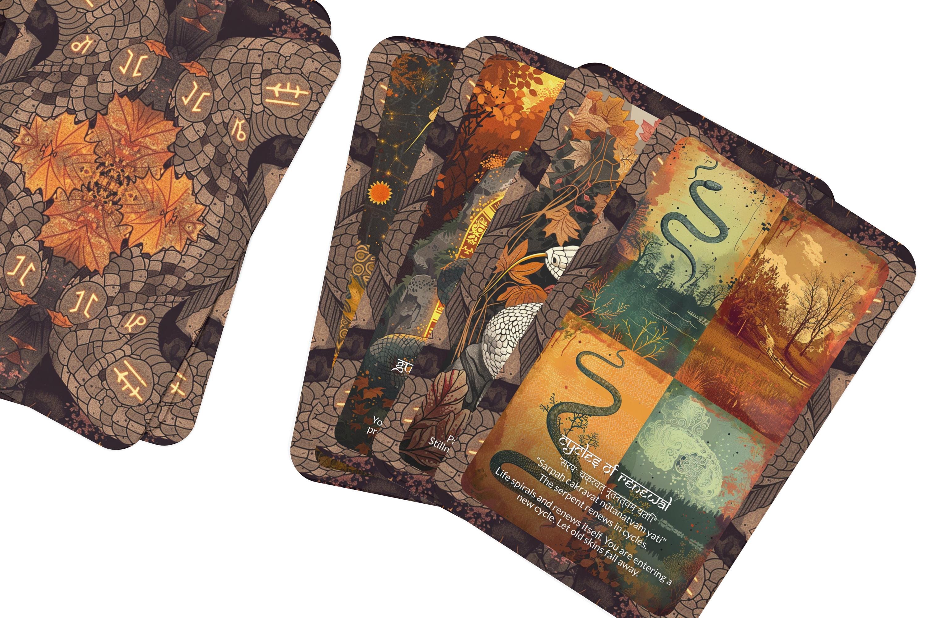 Snake Serpent Mantra – A Kundalini Awakening Oracle Deck – 22 Oracle ...